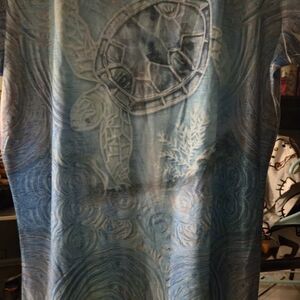 Blue Sea Turtle Short Sleeve Tee